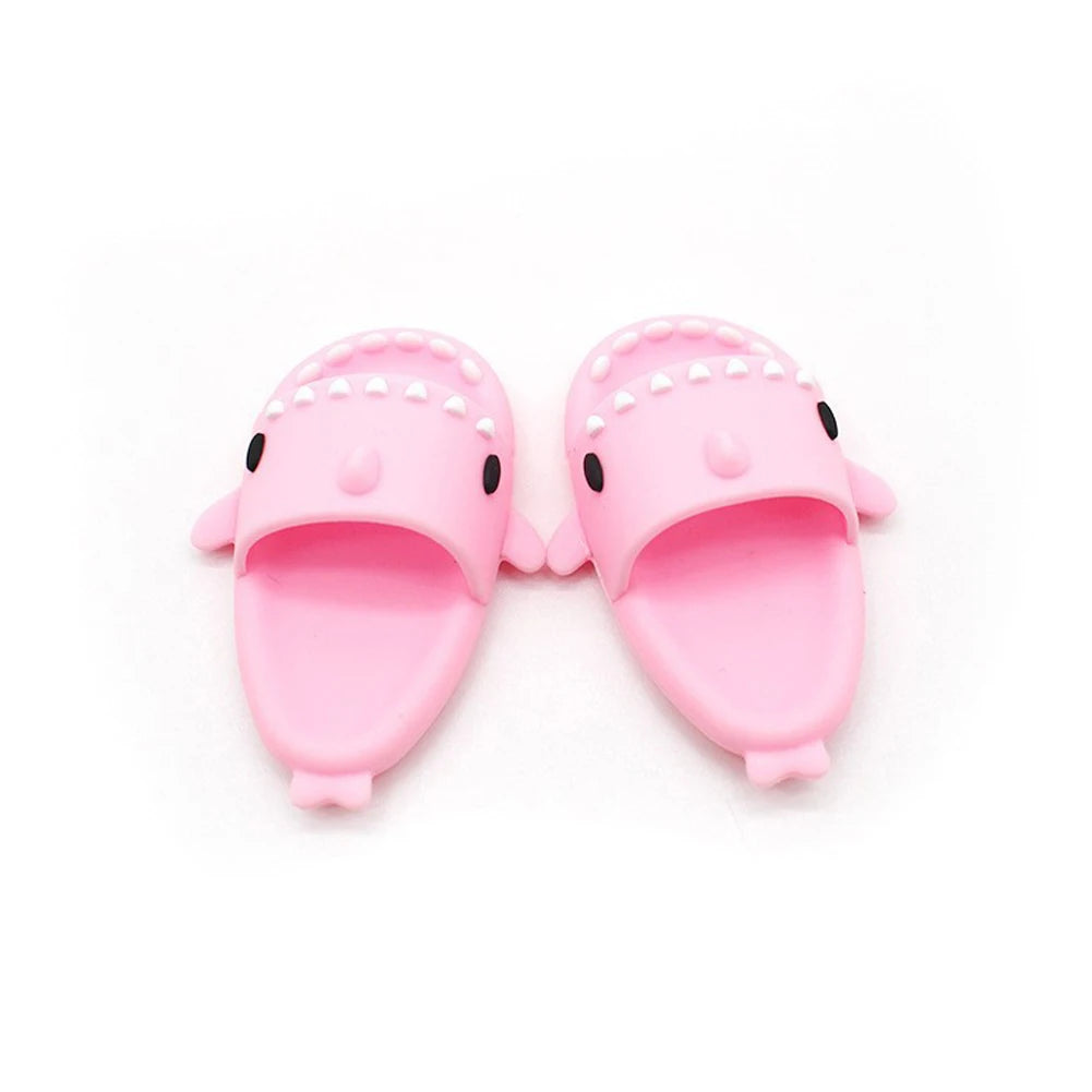 EZ (Shoes Only)17cm/10.5cm Labubu Accessories 3.0/4.0 Shoes Dolls Can Wear Shark Slippers Fun and Stylish Casual Shoes for Playtime