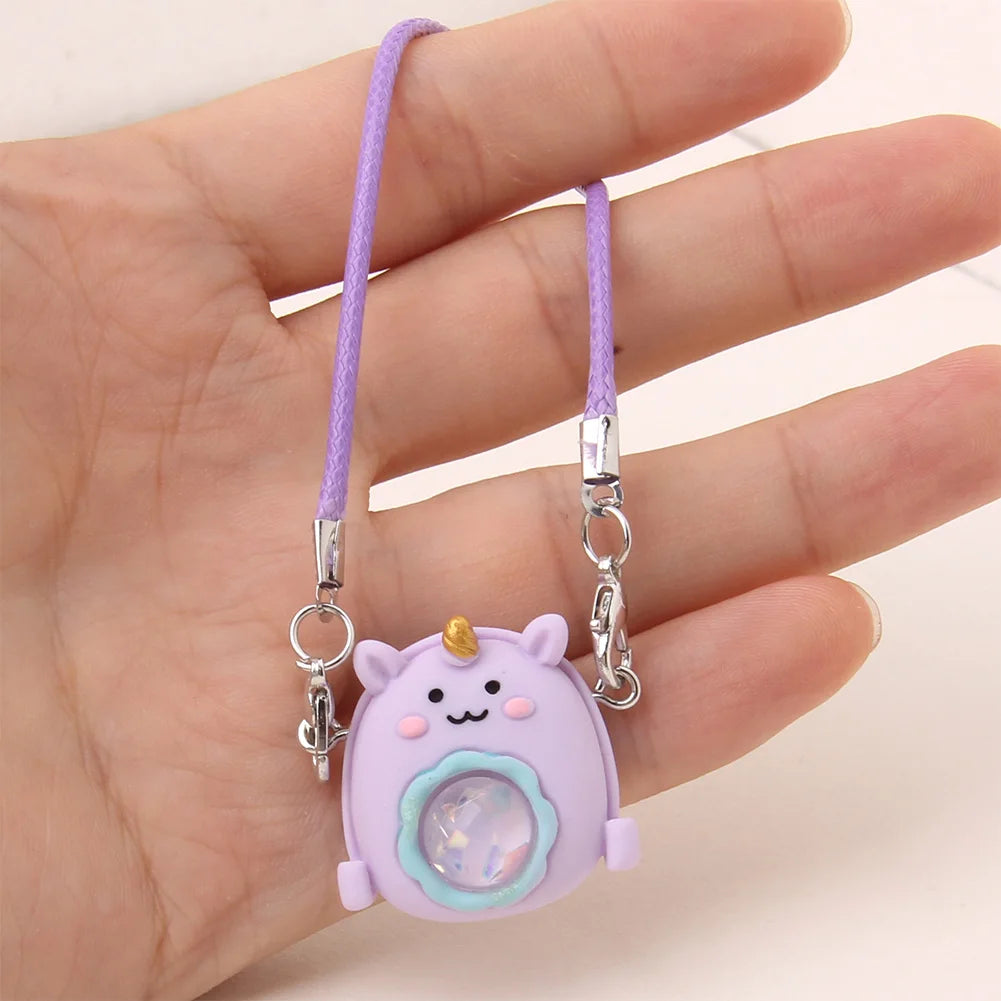 EZ For 17cm Labubu Dolls Accessories DIY Doll Toys Unicorn Pendant  DIY Cartoon Dress Up Labubu Outfit