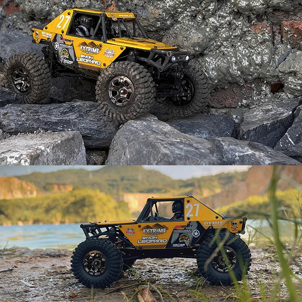 EZ 1/24 RC Crawler UDIRC UCX2405 Brushless/Brushed Motor 4WD Off-road Mini Rock Crawler Climbing Vehicle RTR RC Car Toys