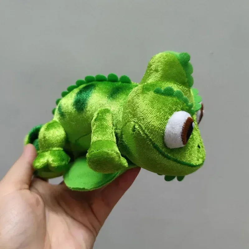 EZ Pascal Rapunzel Chameleon Plush Dolls 15cm Pascal Stuffed Animals Plush Doll Pascal Rapunzel Shoulder Plush Toys Kids Gifts