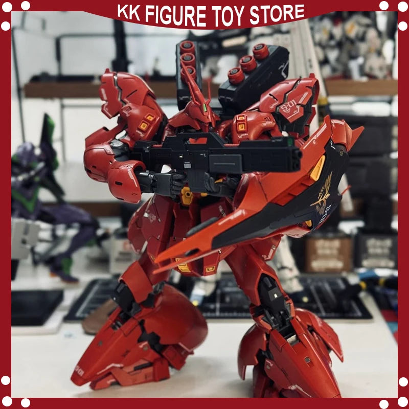 EZ SIHAI model RG 1/144 Assembly Model Kit MSN-04 Sazabi Action Figure Robot Plastic Model robot toy gifts