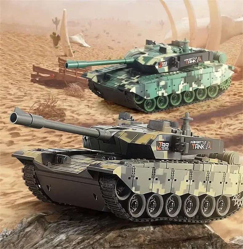 EZ 33CM Rc Tank Remote Control War Tanks Crawler Car Vehicle Battle Electric Model Electronic Machine Toys for Boys Birthday Gifts