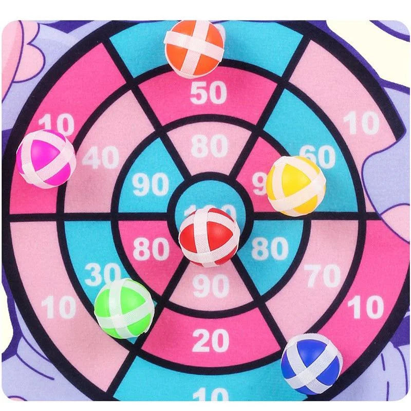 EZ Montessori Throw Sport Slingshot Target Sticky Ball Dartboard Basketball Board Games Educational Children's outdoor Game toy