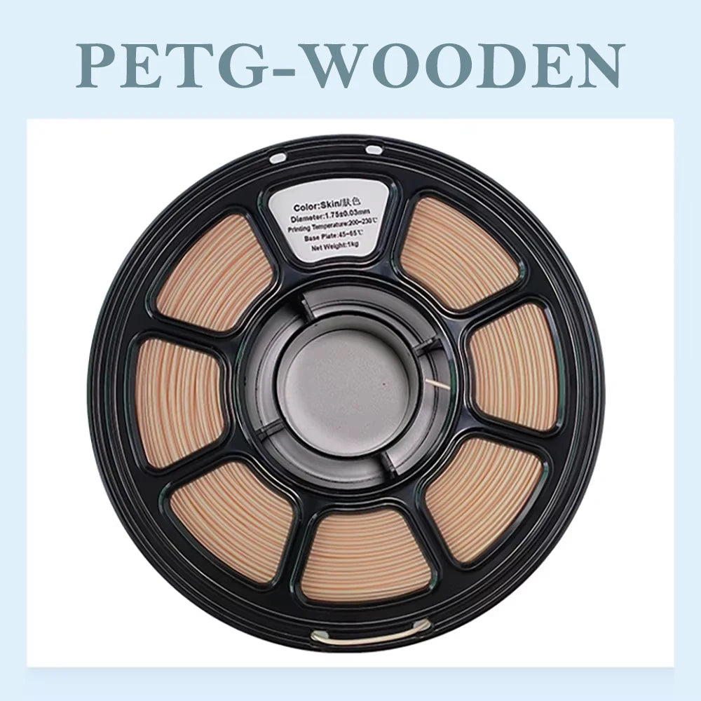 EZ Tideboom PETG Filament 3D Printing Materials 3D Printer Petg Filament 1KG Eco-Friendly Good Toughness Mix Color Petg 필라멘트