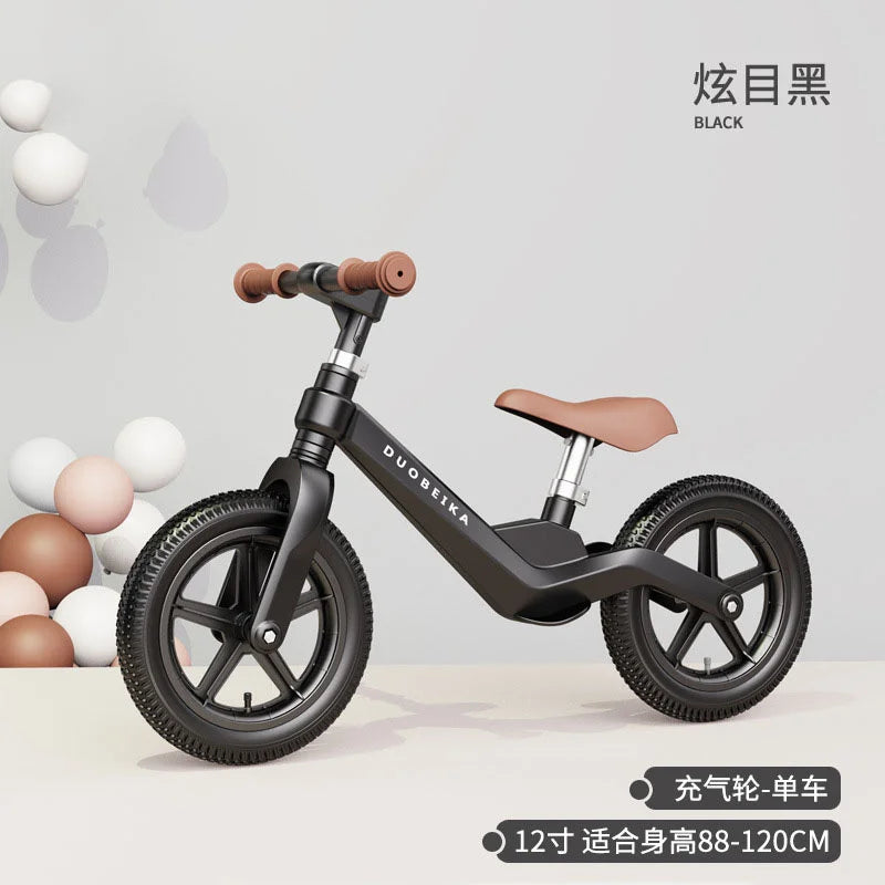 EZ Outdoor Children's Balance Bike Toys Without Foot Pedal Baby Sports Training Walker Bicycle Inflatable Tires Best Gift for Kids