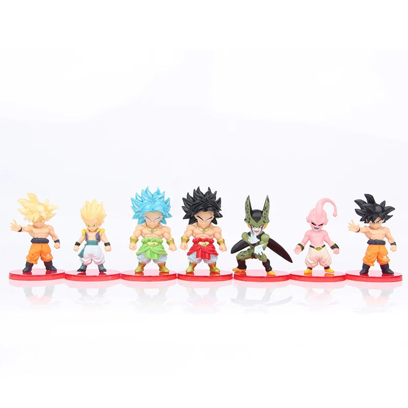 EZ Dragon Ball Action Figure SHF Super Saiyan Anime Figurine Movable and Modifiable Doll Model Collection Toys Gifts ﻿