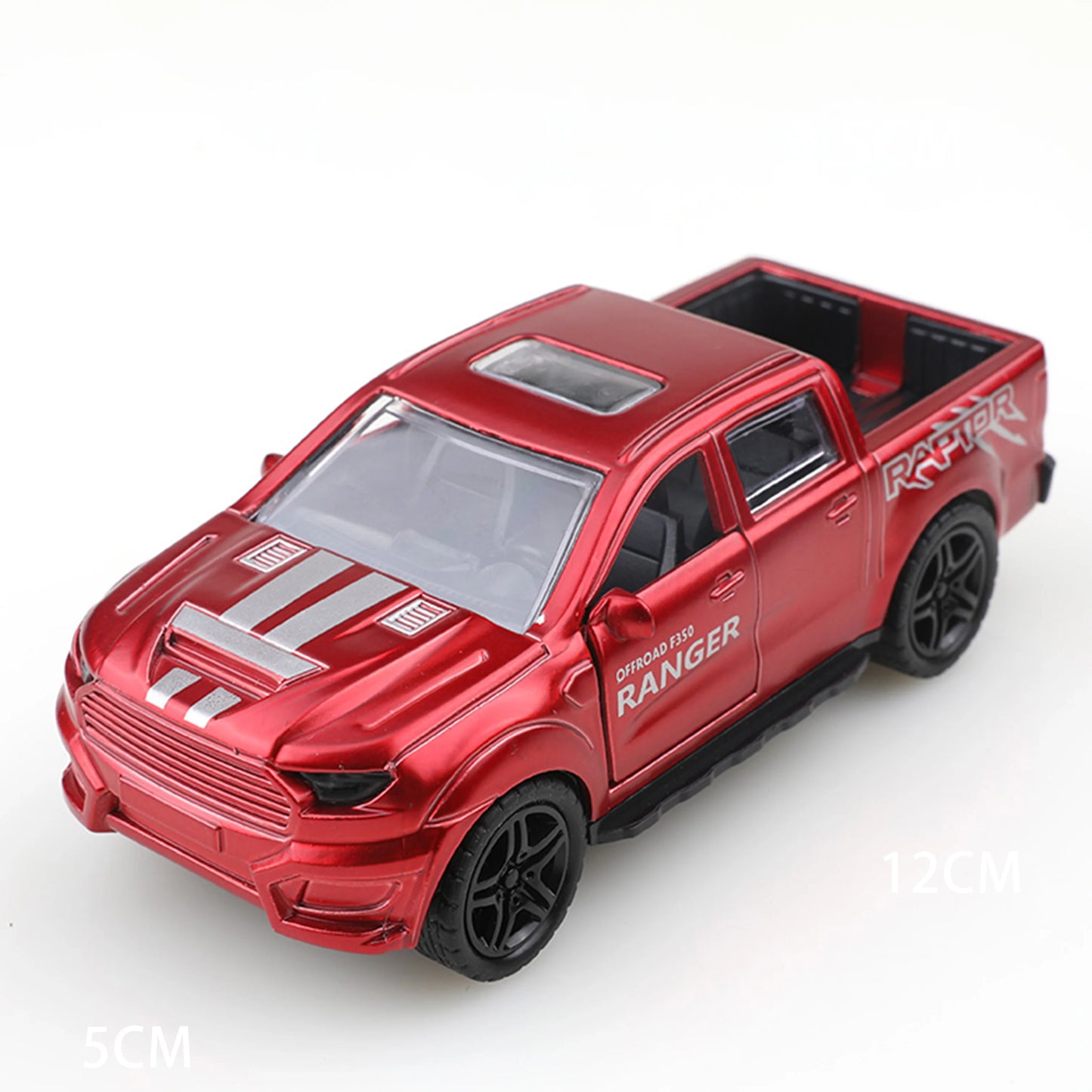 EZ Alloy simulation small truck with openable door, car model, children's toys, gifts, decorations, cake ornaments