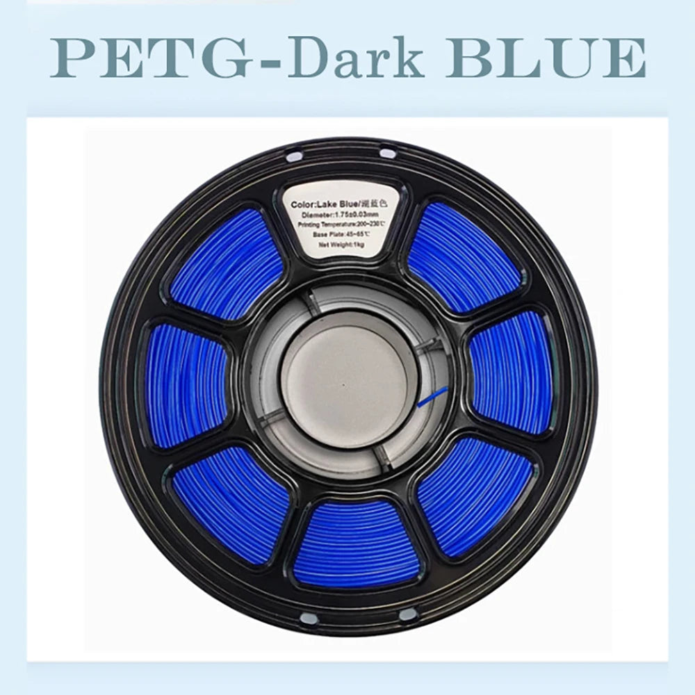 EZ Tideboom PETG Filament 3D Printing Materials 3D Printer Petg Filament 1KG Eco-Friendly Good Toughness Mix Color Petg 필라멘트