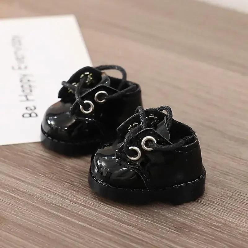 EZ (Only shoes)For LABUBU 17cm Cotton Dolls Shoes Toys Casual Sports Shoes Dolls Accessories for labubu outfits