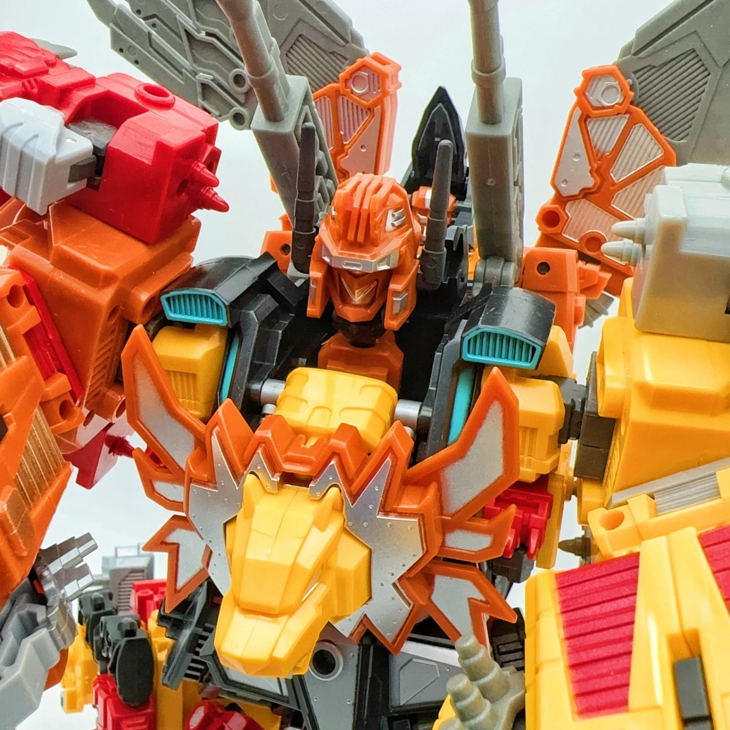 EZ TENGYANG 30CM Predaking Transformation 6 IN 1 Predacons 5 IN 1 Action Figure kide toys Gift  In Stock