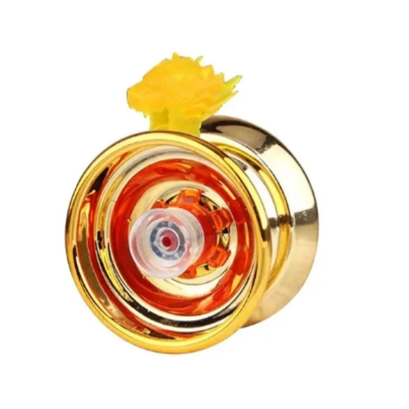 EZ New Magic Yoyo Professional Aluminum Alloy Boys' Toy High Speed Bearing Special Prop Metal Boys and Girls Yoyo Gift