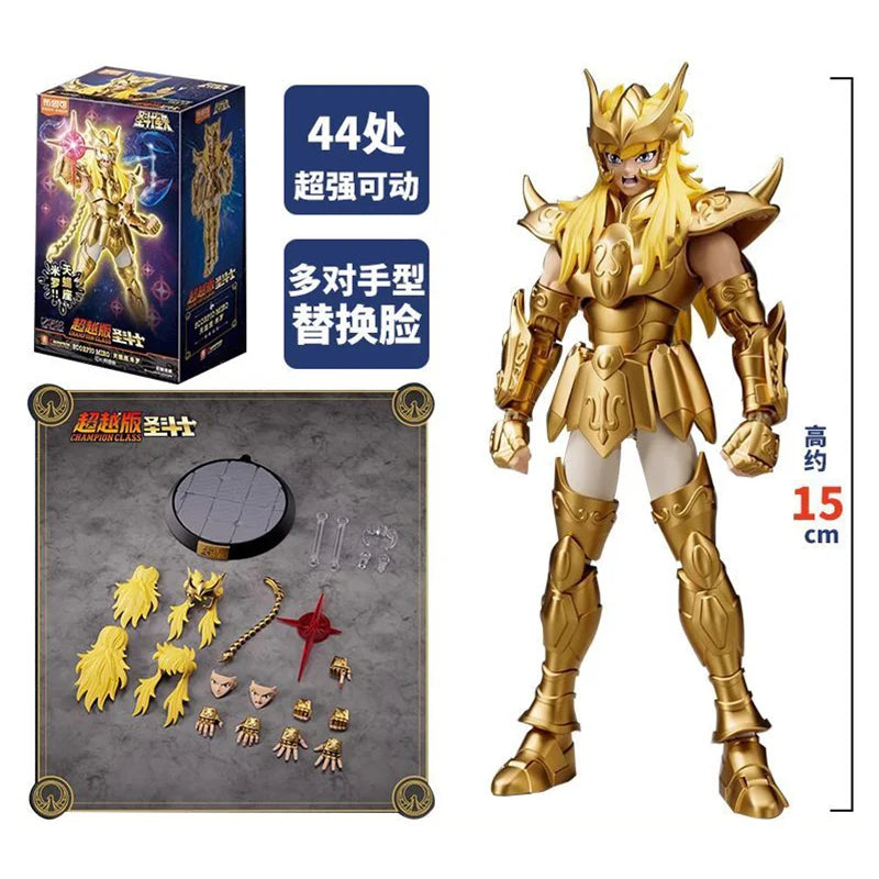 EZ Blokees Gold Saint Building Block Saint Seiya Assembling Toys Shura Aiolos Hidden items Assembly Figure Children Birthday Gift
