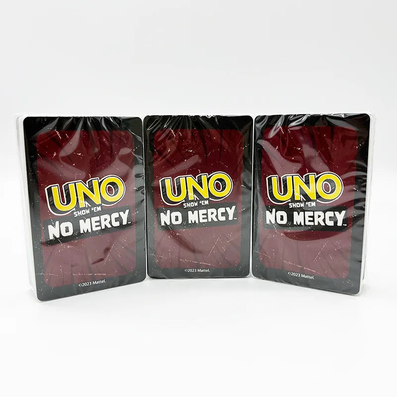 EZ Uno No mercy Game Board Games UNO Cards Table Family Party Entertainment UNO Games Card Toys Children Birthday Christmas