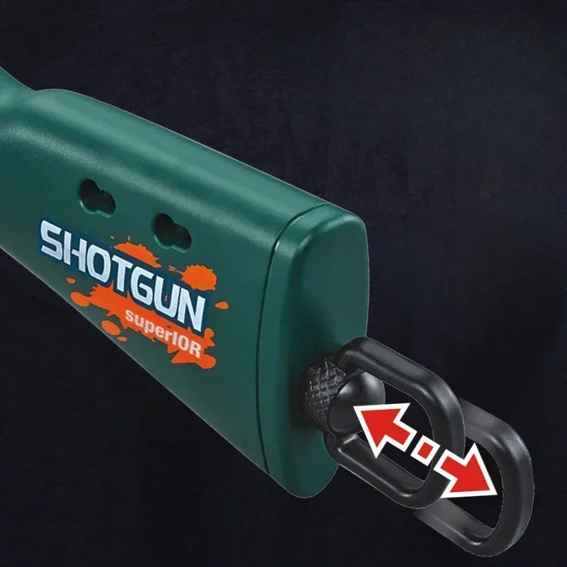 EZ S686 Throwing Shell Toy Gun Soft Bullet Airsoft Launcher Outdoor Sports CS Game Pistola Shooter Fun Toy for Boys Gift