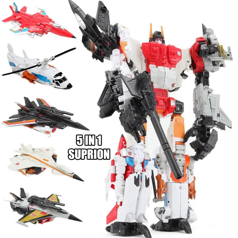 EZ Transformation Robot Toys HZX Defensor Bruticus Superion Devastator IDW 5 IN 1 6 IN 1 ONE NO BOX Sets Action Figure KO 6in1