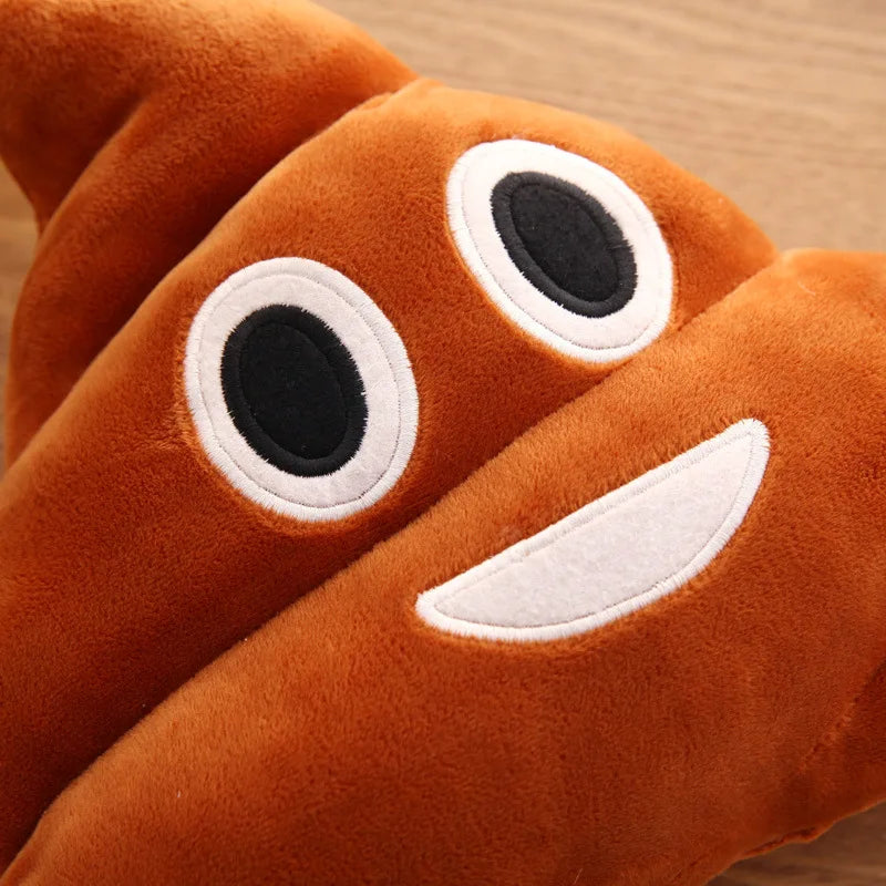 EZ Wholesale cartoon new expression poo plush toys cute funny quirky funny poop cushion