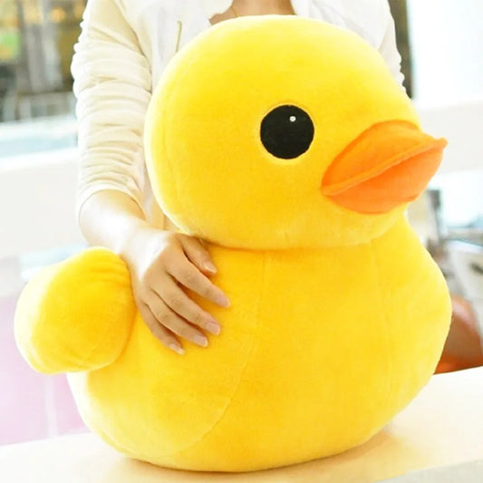 EZ Kawaii Big Yellow Duck Mini Plush Dolls Toy Cute Soft Cartoon Stuffed Animal Toys Birthday Gifts for Children Kids Baby Girl