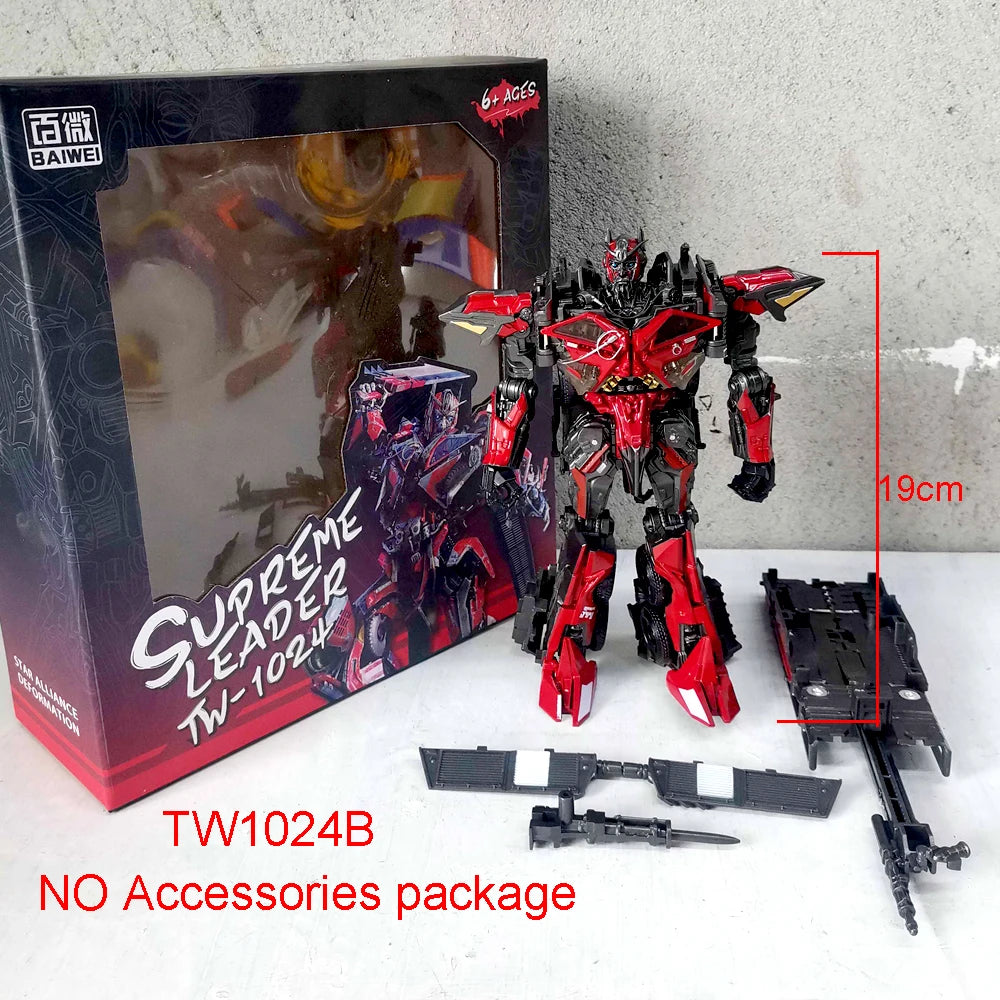 EZ Transformation Toys Sentinel Prime TW1024 SS61 BAIWEI Fire Engine Truck Autobot Alloy Model Action Figure Deformation Robot Gift