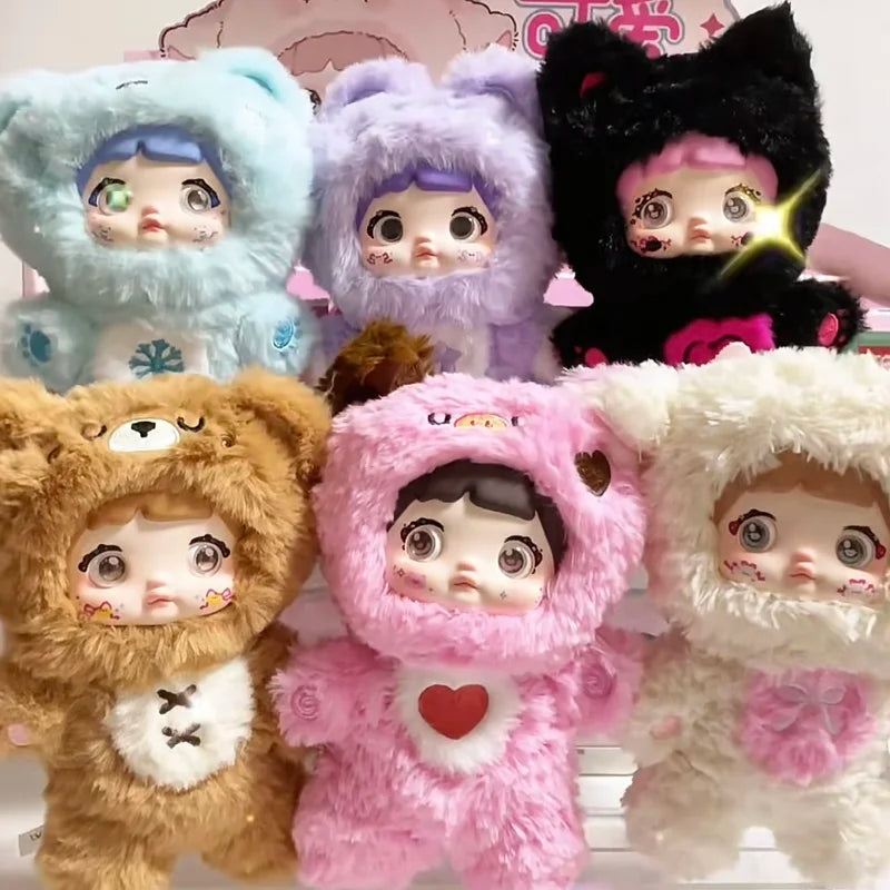EZ Nommi Loveliness Never End Series Cute Blind Box Vinyl Doll Mystery Bag Kawaii Nommi Desktop Decoration Collect Pendant Toy Gift