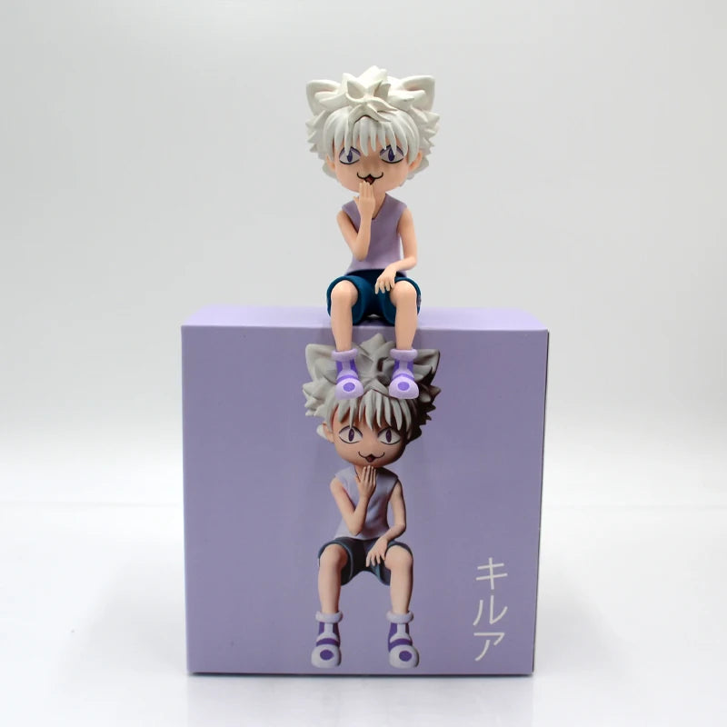 EZ 13cm Hunter x Hunter Gon Freecss Anime Figure Alluka Zoldyck Action Figure Chrollo Lucilfer/Kurapika Figurine Model Toys Gift