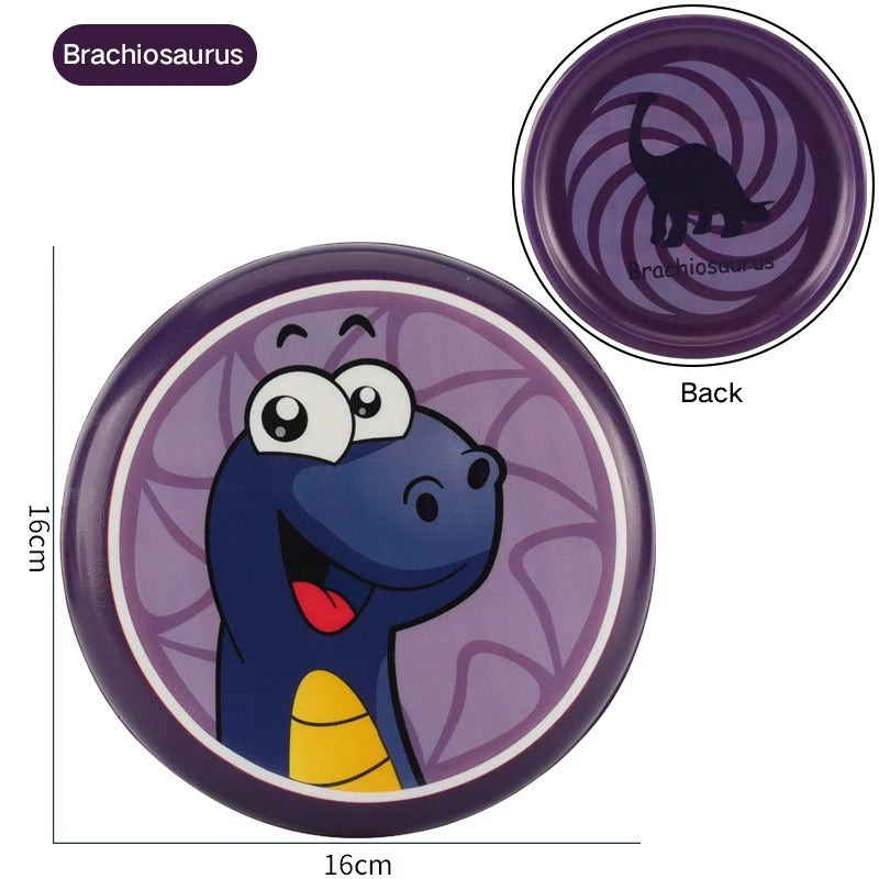 EZ Children's Soft Foam PU Flying Disk Professional Flying Saucer Outdoor Sports Hand Throwing Toy Parent-Child Interaction