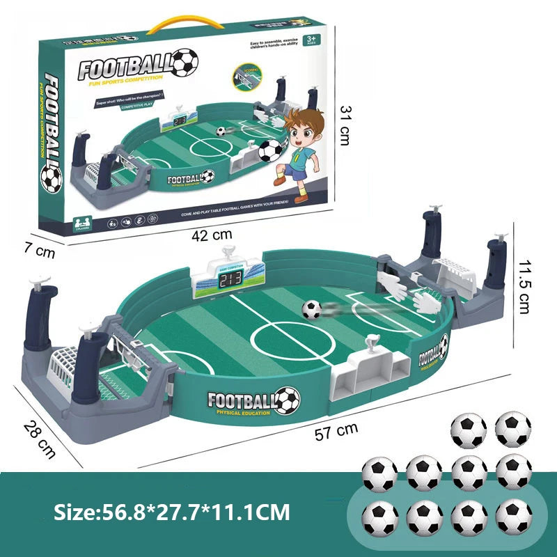EZ Football Board Game Desktop Interactive Soccer Toys Soccer Table for Family Party Kids Boys Sport Outdoor Portable Game Gift