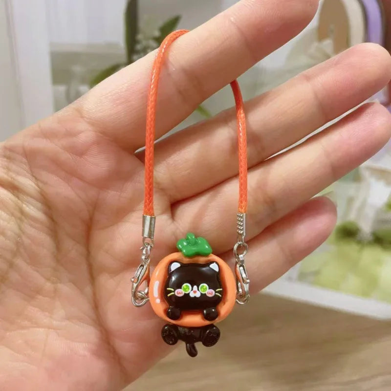 EZ 15cm/17cm Labubu Doll Accessories - Mini Adorable Resin Flocking 3D Bichon Frise Dog Pendant Charms