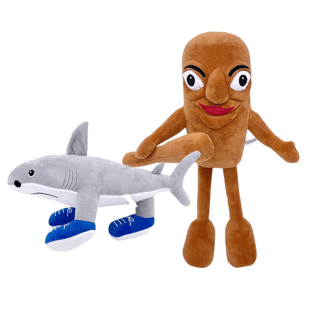 EZ 42style Tralalelo Tralala Plush Tungtungtung Italian Brainrot Al Tralalero Tralala Plush Doll Stuffed Soft Pillow Custom Toys