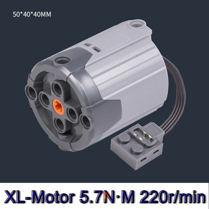 EZ Technical Electronic Building Block MOC Refit Accessories Micro-motor RC Power Functions Parts Creative DIY Car Bricks Kids Toys
