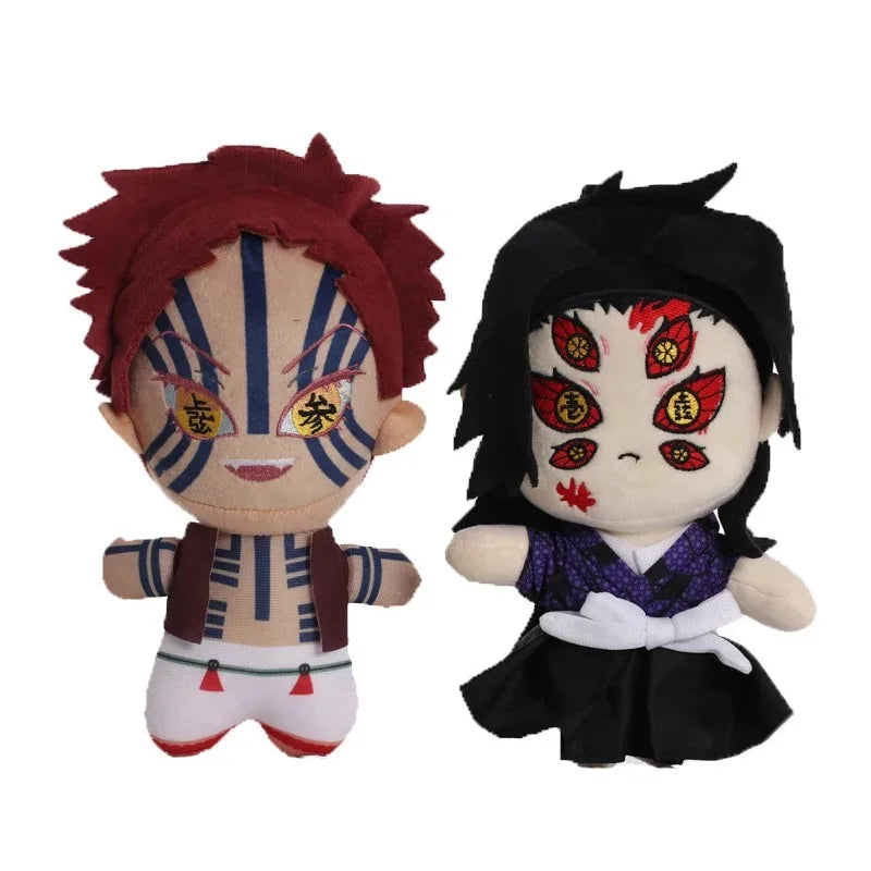 EZ Demon Slayer Plush Stuffed Toys Tsugikuni Yoriichi Tsugikuni Michikatsu Akaza Anime Cartoon Figure Doll Children's Birthday Gift