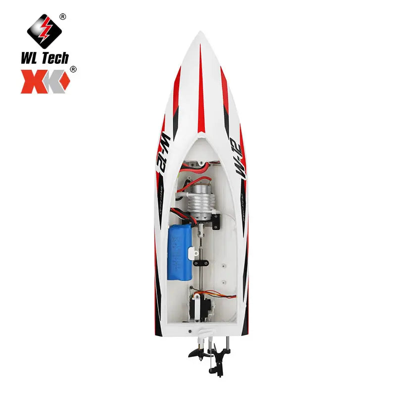 EZ WLtoys WL 912-A RC Racing Boat 35KM/H High Speed 2.4GHz Remote Control Toys Capsize Protection Speedboat BoatsToy Boys Kids Gift