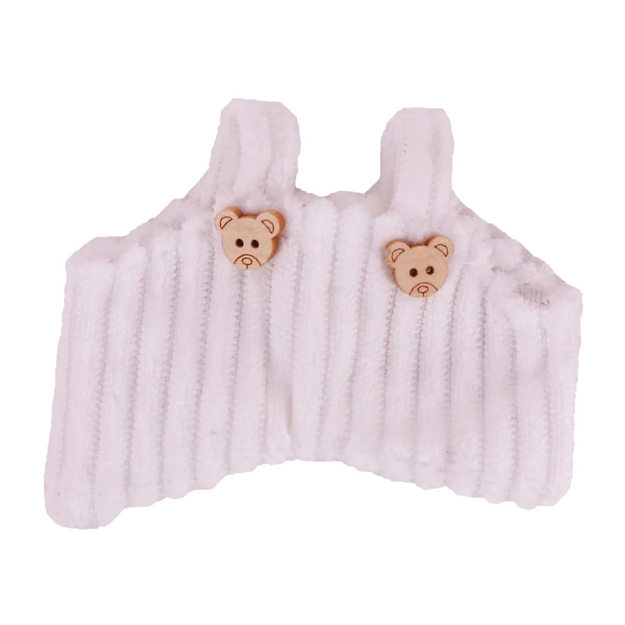 EZ Doll Pants+Doll Shoes For labubu 17cm Plush Doll Clothes Accessories Girl's Toys Birthday Present