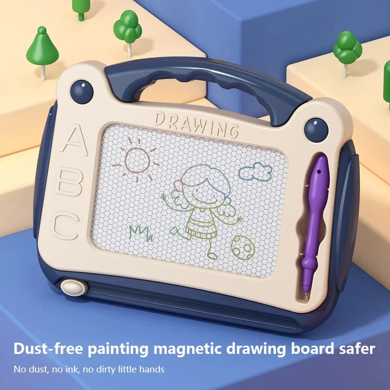 EZ Children's Magnetic Drawing Board Writing Board Colored Graffiti Board Art Education Drawing Toy Interactive Early Education Toy