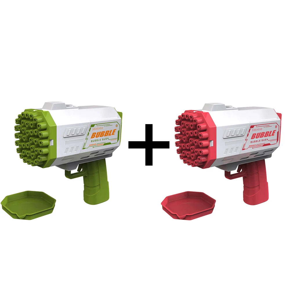 EZ 40 Hole Children's Bubble Gun Continuously Bubbles Outdoor Birthday Wedding (Excluding Bubble Liquid and Battery)