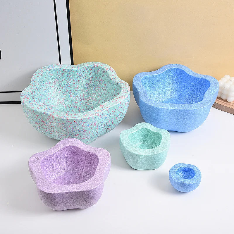 EZ Children's Balance Stapstones Toys Sensory IntegrationFoam Toys Stapstenenen Sports Balance Toys