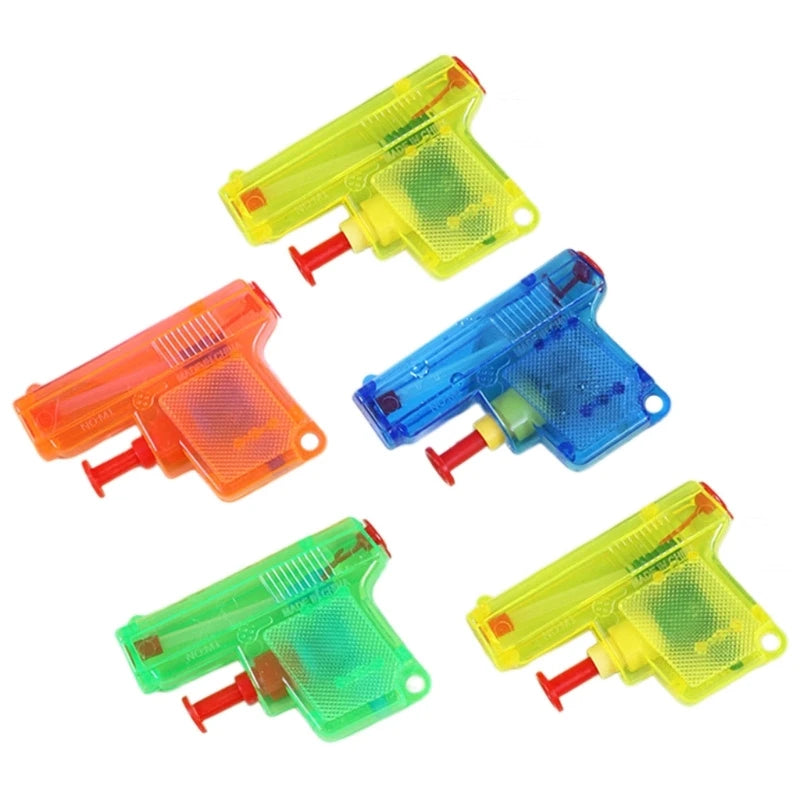 EZ 5PCS/Set Handheld Manual Watergun Toy Summer Seasides Water Toy Children Adult Outdoor Swimming Pool Seasides Toy