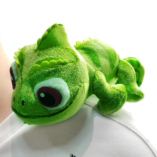 EZ Pascal Rapunzel Chameleon Plush Dolls 15cm Pascal Stuffed Animals Plush Doll Pascal Rapunzel Shoulder Plush Toys Kids Gifts
