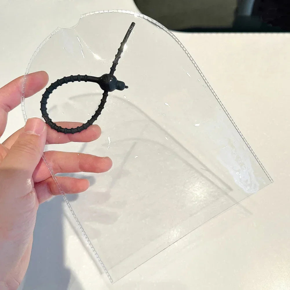 EZ 15cm Labubu Protector Case Pain Pack Button Style Protective Cover Doll Hanging Bag With Key chain Button style Ropa Labubu