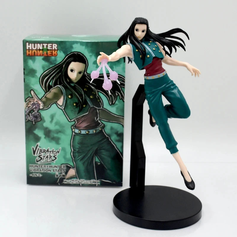 EZ 13cm Hunter x Hunter Gon Freecss Anime Figure Alluka Zoldyck Action Figure Chrollo Lucilfer/Kurapika Figurine Model Toys Gift