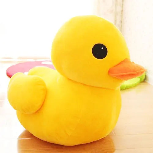 EZ Kawaii Big Yellow Duck Mini Plush Dolls Toy Cute Soft Cartoon Stuffed Animal Toys Birthday Gifts for Children Kids Baby Girl