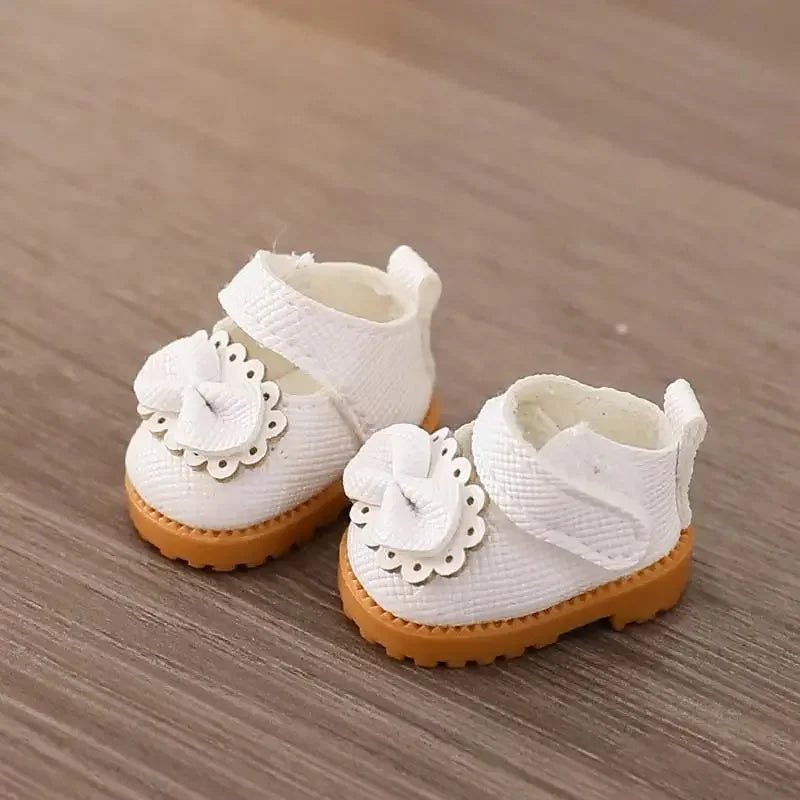 EZ (Only shoes)For LABUBU 17cm Cotton Dolls Shoes Toys Casual Sports Shoes Dolls Accessories for labubu outfits