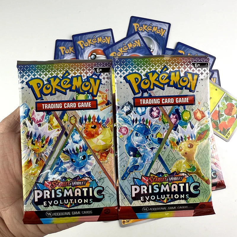 EZ 10/20 Pcs Pokemon Card Prismatic 151 Evolutions English Booster Battle Pokemon Card Game Carte Trading Collection Cards