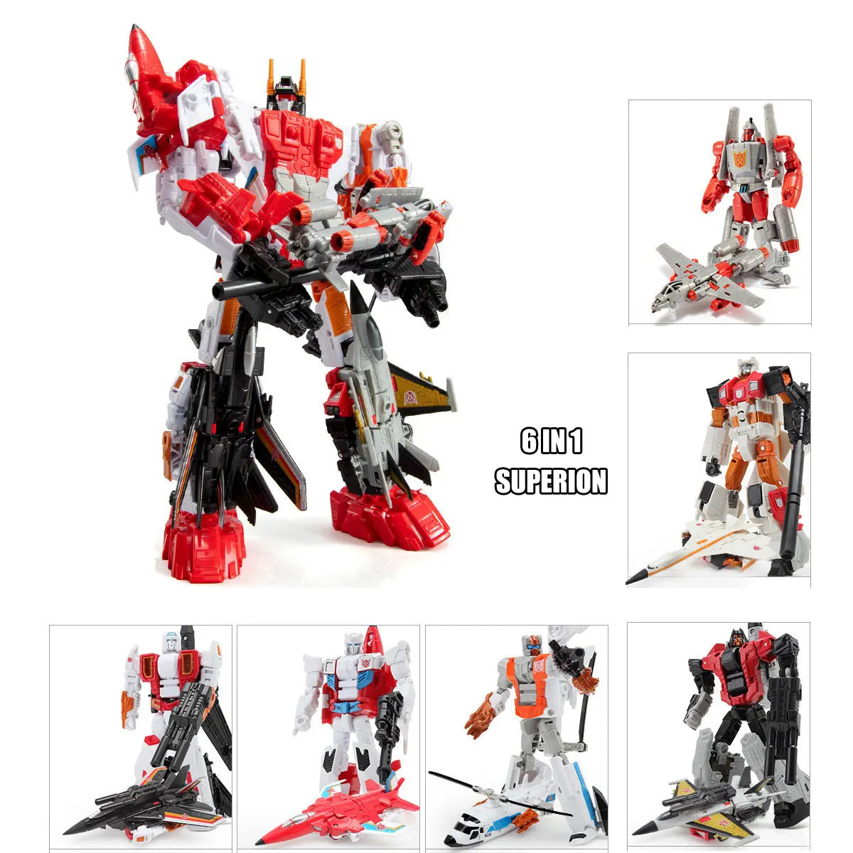 EZ Transformation Robot Toys HZX Defensor Bruticus Superion Devastator IDW 5 IN 1 6 IN 1 ONE NO BOX Sets Action Figure KO 6in1