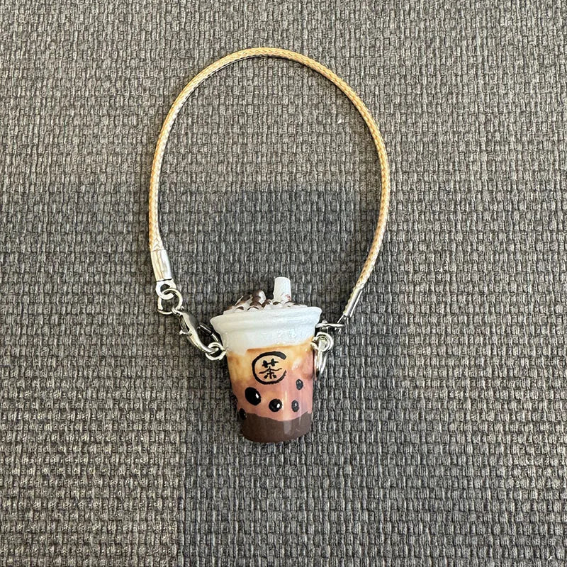 EZ 15cm/17cm Labubu Doll Accessories - Mini Adorable Resin Flocking 3D Bichon Frise Dog Pendant Charms