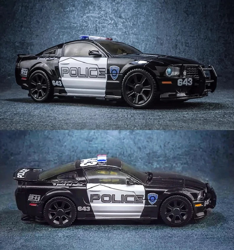 EZ BMB Transformation LS02 LS-02 Barricade KO MPM05 MPM-05 Black Mamba MP Action Figure Collection Robot Toys