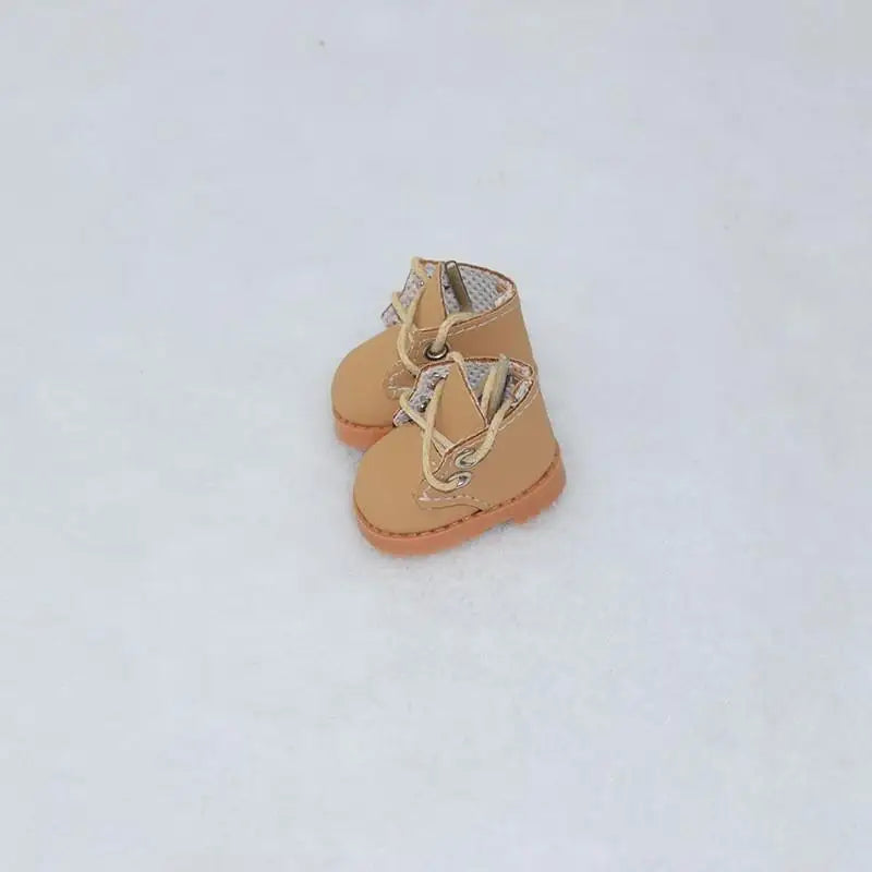 EZ For LABUBU Leather Shoes Suitable for 17cm Cotton Dolls Shoes Boots Toys Casual Sports Shoes Dolls Accessories DIY Doll Toys
