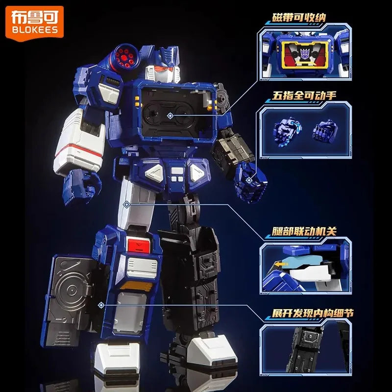 EZ 18.5CM Original Transformation Soundwave RUMBLE RAVAGE LASERBEAK RATBAT G1 ACTION EDITION Action Figure Toy Decepticons Autobots