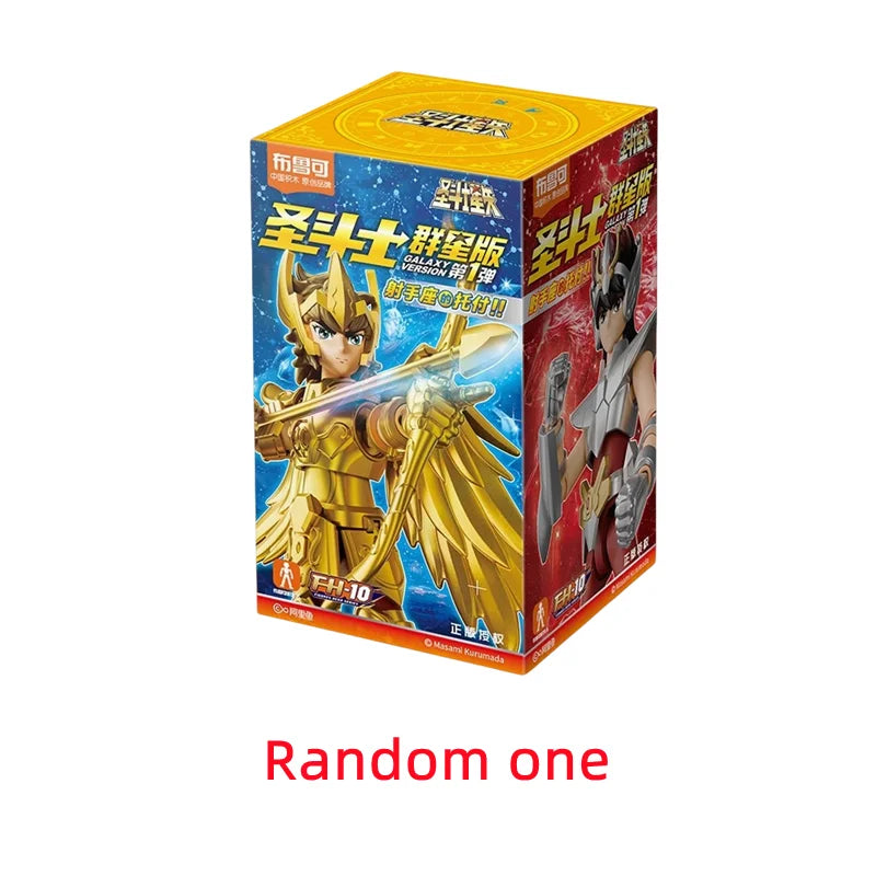 EZ Blokees Gold Saint Building Block Saint Seiya Assembling Toys Shura Aiolos Hidden items Assembly Figure Children Birthday Gift