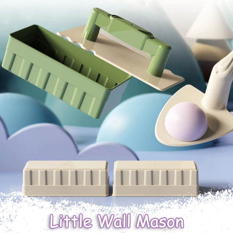 EZ Children Beach Toys Shovel Sandbox Castle Building Sand Brick Walls Molds Tools Summer Outdoor Games Kids Play Water Sands Toys