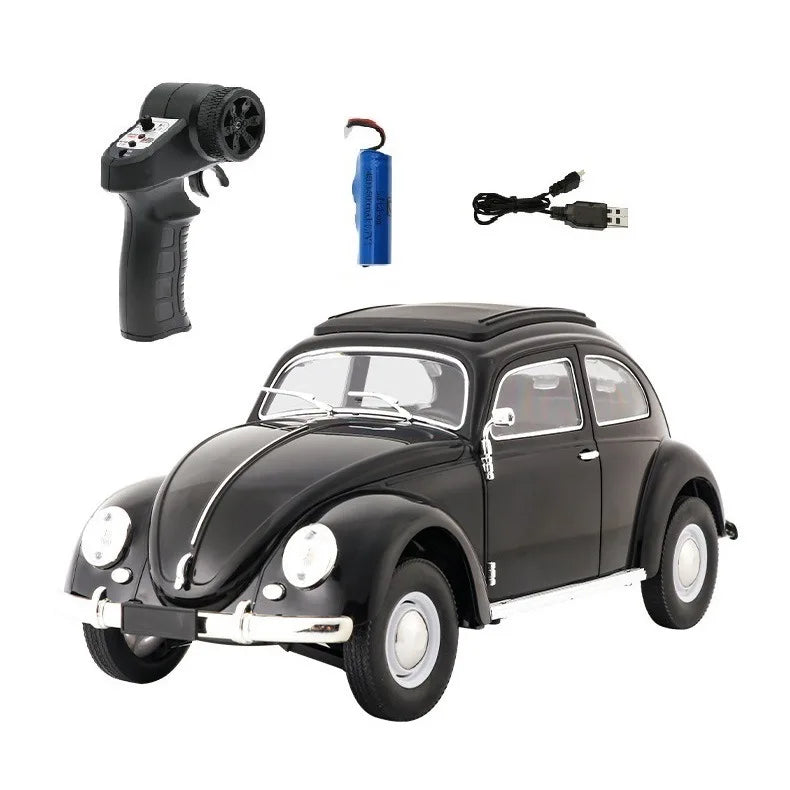 EZ 1/16 Wpl D62mini For Vw Beetle Hardtop Sedan Model 1949-1963 Remote Control Car Toy Carremote Control Rc Climbing Car Toy Gift